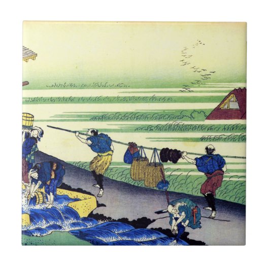 Carreau Cent poèmes expliqués par l'infirmière Hokusai (Devant)