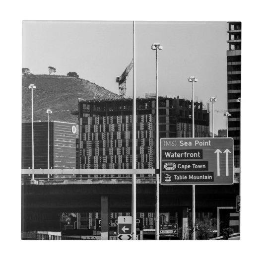 Carreau Centre-ville du Cap Cityscape Afrique du Sud (Devant)