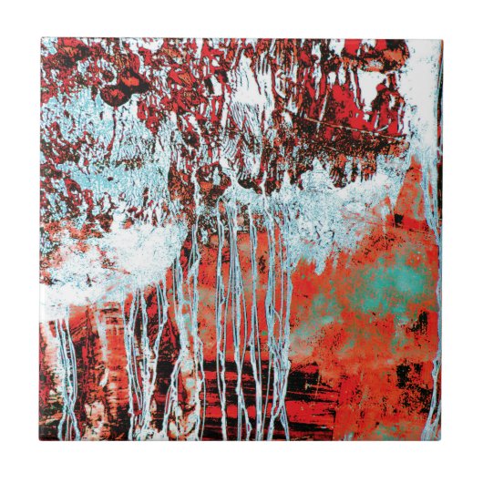 Carreau Ceramic Tile – Corrosion Pulse (Devant)