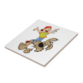 Carreau Ceramic Tile Dog (Côté)
