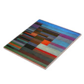 Carreau CERAMIC TILE - "Fire in the Evening" - Paul Klee (Côté)