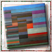 Carreau CERAMIC TILE - "Fire in the Evening" - Paul Klee
