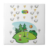 Carreau Ceramic Tile Golf (Devant)