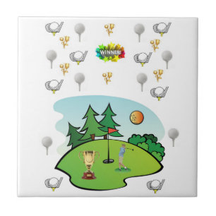 Carreau Ceramic Tile Golf