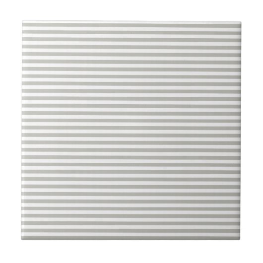 Carreau Ceramic Tile Grey & White Stripe (Devant)