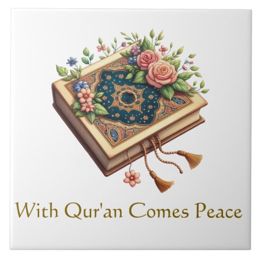Carreau Ceramic Tile-Islamic Decorative Ceramic Tile (Devant)