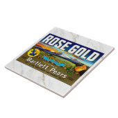 Carreau CERAMIC TILE - ''Rose Gold'' - Crate Label (Côté)