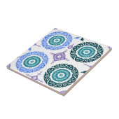 Carreau Ceramic Wall Tile – Portuguese Blue & Teal. (Côté)