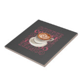 Carreau céramique à thème café (Côté)