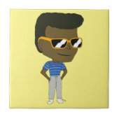 Carreau céramique de chibi (Devant)