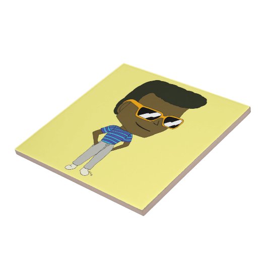 Carreau céramique de chibi (Côté)