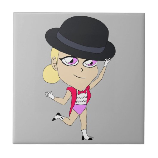 Carreau céramique de chibi (Devant)