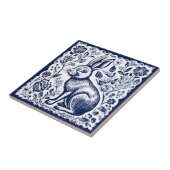 Carreau Céramique de lapin rustique (Côté)