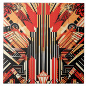 Carreau céramique de style art déco cool (Devant)