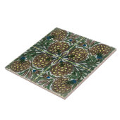 Carreau Céramique de William De Morgan Victorian (Côté)