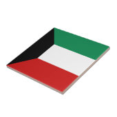 Carreau céramique Drapeau du Koweït (Côté)