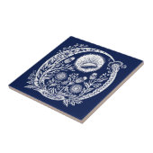 Carreau Céramique russe Dandelion Moon (Côté)