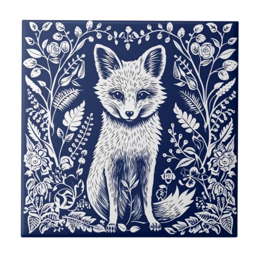 Carreau Céramique rustique Fox (Devant)