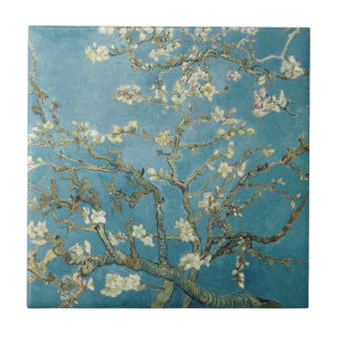 CARREAU CÉRAMIQUE: VAN GOGH : ALMOND BLOSSOM
