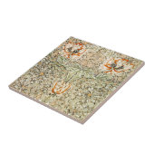 CARREAU CÉRAMIQUE: WILLIAM MORRIS : HONEYSUCKLE (Côté)