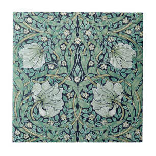 CARREAU CÉRAMIQUE: WILLIAM MORRIS : PIMPERNEL