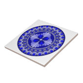 Carreau Cercle bleu (Côté)