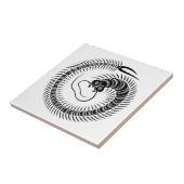 Carreau Cercle centipède (Côté)