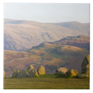 Carreau Cercle de pierres de Castlerigg, Lake District, Cu