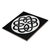Carreau Cercle de travail de noeud celtique (Côté)
