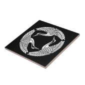 Carreau Cercle de trois grues (Côté)