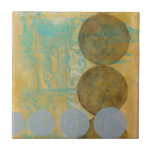 Carreau Cercles Brown et gris foncés avec des nombres<br><div class="desc">Des cercles brun foncé et gris peuplent cette oeuvre de Jennifer Goldberger,  posée sur un arrière - plan orange et bleu. Les numéros gris sont également imprimés sur l'arrière - plan. Un travail abstrait et agréable,  commandez votre exemplaire dès aujourd'hui !</div>