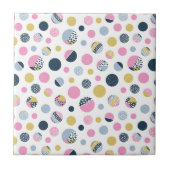 Carreau Cercles colorés (Devant)