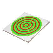 Carreau Cercles concentrés Carrelage céramique (Côté)