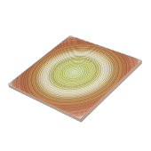 Carreau Cercles - couleurs agrumes (Côté)