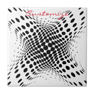 Carreau Cercles demi-tons Abstraits X Thunder_Cove