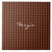 Carreau Cercles rétro chauds (Devant)