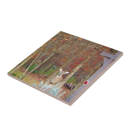 Carreau Cerf de Noël (Côté)