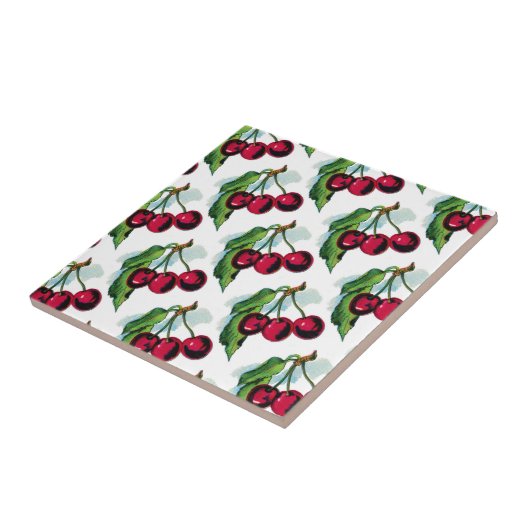 Carreau Cerises vintages (Côté)