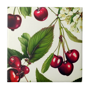 Carreau Cerises vintages