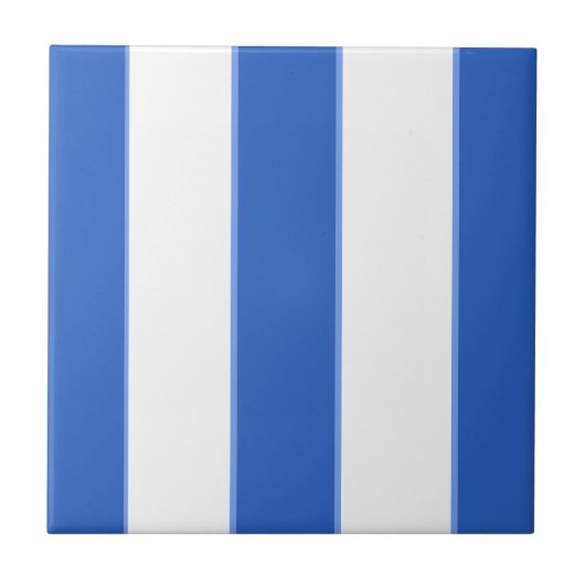 Carreau Cerulean et blanc (Devant)