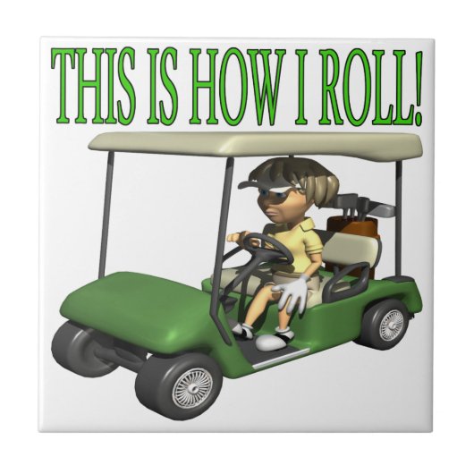 Carreau C'est comment je roule (Devant)