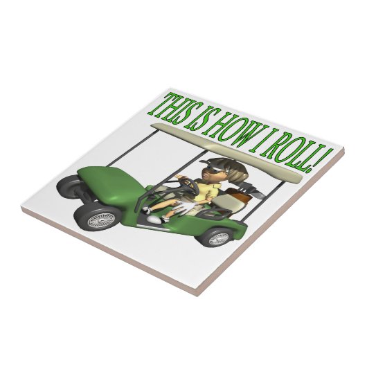 Carreau C'est comment je roule (Côté)