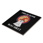 Carreau C'est du Papier de Boo Halloween Fantôme Drôle (Côté)