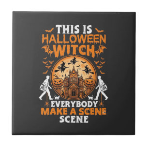 Carreau C'est Halloween
