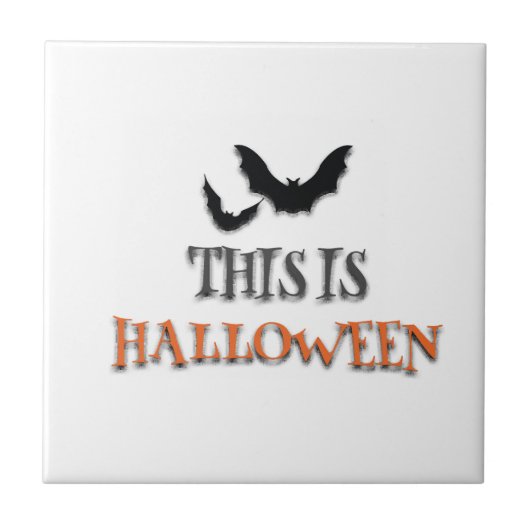 Carreau C'est Halloween (Devant)