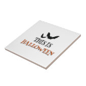 Carreau C'est Halloween (Côté)