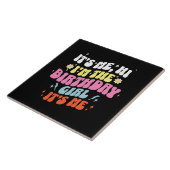 Carreau C'Est Moi Filles Fête Anniversaire (Côté)