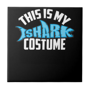 Carreau C'Est Mon Costume De Requin Sea Creatme