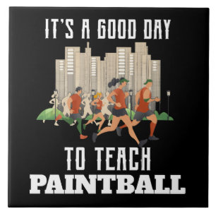 Carreau C'est une bonne journée pour apprendre le Paintbal