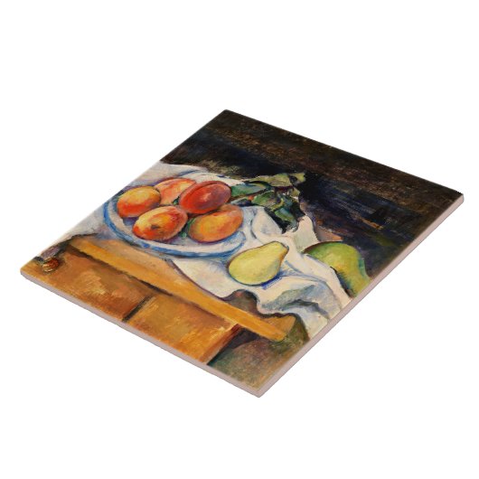 Carreau Cezanne - Fruits sur table (Côté)